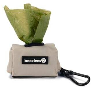Beeztees Hundekotbeutelspender Limpa - Hund - grau - inkl. Beutel