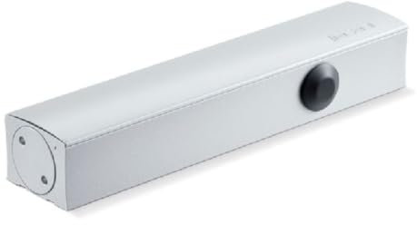 Geze Türschließer TS 4000 EN 2-6 in Silber ohne Gestänge für einflügelige Türen bis 1400 mm Flügelbreite, Grundkörper für Gestängetürschließer EN 1-6 - 28,7x4,6x6cm