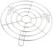 Turbokey Wire Baking Rack for Airfryer/Oven/Sheet Pan with Legs Dia 8.7 Round Cooling Cooking Rack 304 Stainless Steel Barbecue Rack/Carbon Baking Net/Grill/Pan Grate(Height 1.8,8.7/22cm)