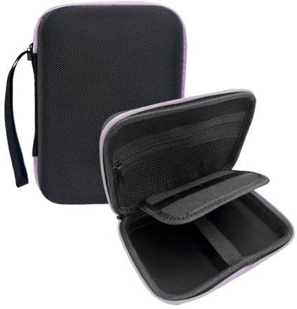 T TAKONE Harte Tragetasche für R36S Handheld-Spielkonsole, 17*12*5cm Eva-Hülle, Kompatibel mit R35S, RG35XX, RGB20S Handheld-Spielkonsole und Zubehör, Multifunktionale Reise-Aufbewahrungstasche