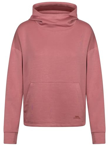 Trespass Womens Active Hoodie Grayling Light Mulberry in Size - 16