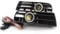 RAQXOLPB Zweifarbige Nebelscheinwer Kompatibel Mit VW Für Golf Für MK4 1998 1999 2000 2001 2002 2003 2004 1 Paar Auto-weißes Nebelscheinwerfer-Frontstoßstangen-Ersatzlampen-Lauf-Nebelscheinwerfer