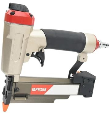 Pneumatic Stapler ，Powered Upholstery Stapler MP635B 23Ga Pneumatic Micro Gun 12-35mm Nail Pin Length Pneumatic Stapler