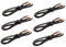 QUMIIRITY 6st Temperatursensor Der Klimaanlage Außenthermistor Schranksensor Klimaanlage Thermistor 15k-sensor Thermoelement-sensor Außensensor Beleuchtungskonverter 20k-sensor Abs Black