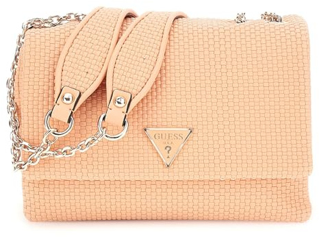 GUESS Phaedra Convertible Xbody Flap Bag Apricot