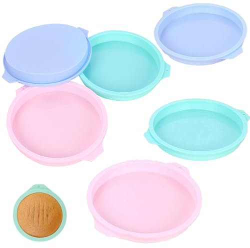 6 Stück Eierform für Heißluftfritteuse – Antihaft-Pfannenformen Ø 10cm – Perfekt für Spiegelei, Pfannkuchen und Omeletts – Leicht zu reinigen