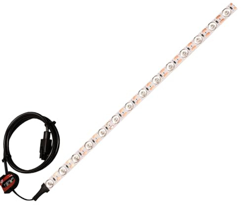 Glugahrif LED-Streifen, intensive Beleuchtung, Zubehör mit Kabel und funktionaler Lampe mit magnetischem Design für Haus, Garage und Werkstatt