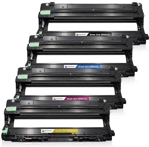 DR241CL Trommeleinheit Kompatibel für Brother DR-241CL Trommel 4-Pack | Für Brother MFC 9332CDW Trommel DCP 9022CDW MFC 9142CDN HL-3142CW HL-3152CDW HL-3150CDW HL-3140CW MFC-9332CDW