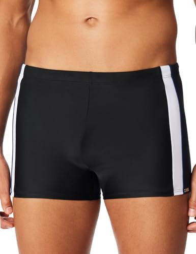 Schiesser Herren Schiesser Herren Badehose Slip mit Schlüsseltasche Single Jersey - Aqua Badehose