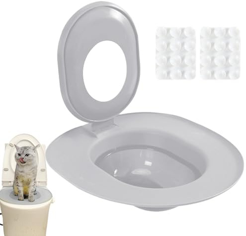 Cat Toilet Trainer Kit - Removable Urinal System,Pet Toilet Training System - for Home Apartment Bathroom Basement Pet Shop Indoor