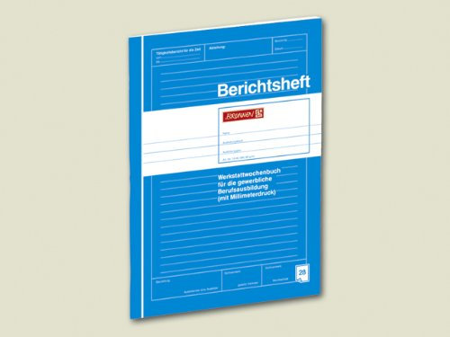 Heft A4 Ausbildungsnachweis 1W/1S