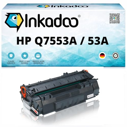 Inkadoo Toner für HP Q7553A / 53A LaserJet P 2015 Series LaserJet M 2727 NF MFP LaserJet Professional P