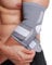 Neotech Care Elbow Brace Support Sleeve - Elastic & Breathable Fabric - Adjustable Compression Strap/Band - For Men, Women, Right or Left Arm (Grey Colour, Size L, 1 Unit)