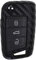 Carbon Soft Case Schutz Hülle Auto Klapp Schlüssel für SEAT Ibiza 6F Leon 5F Toledo KG Arona KJ Ateca