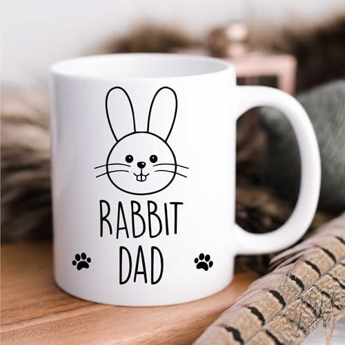 60 Second Makeover Limited Rabbit Dad Mug Pet Present Fathers Day Christmas Birthday