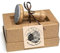 Reise Stempel Ex libris, Tourismus Reiserucksack Motivstempel Holz Rund 40 mm, Einzigartige Kraft Geschenkbox