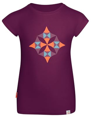 Trollkids Girls Sandefjord T 164, Mulberry