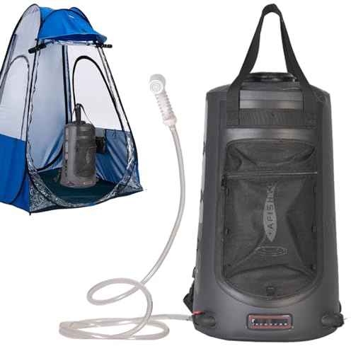 Campingdusche, 20L Solar-Duschtasche mit umschaltbarem Duschkopf