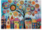 Albero della Vita Puzzle per Adulti 1000 Pezzi, Puzzle Colorato, Puzzle Arte come Decorazione per la Casa