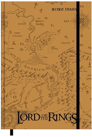 LORD OF THE RINGS - Diary im Format 14,8 x21