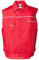 Planam Größe S Herren Canvas 320 Weste rot Modell 2167