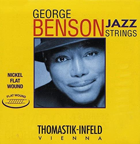 Thomastik Einzelsaite D4 .031fw Nickel, flatwound GB31 für E-Gitarre George Benson Jazz Satz GR114