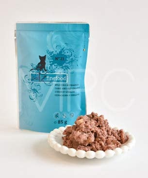 Pets Nature Catz finefood No. 21 Wild&rotbarsch 85g-Pouchbeutel