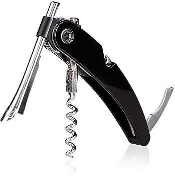 Vacu Vin 68854606 Tire-Bouchon à Levier Noir/Gris