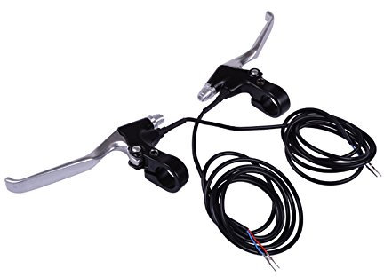 e-motos Bremshebel mit Microschalter Set für Pedelec,e-Bike,Elektrofahrrad