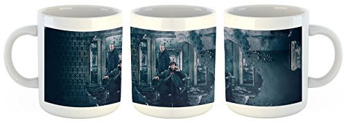 Sherlock Holmes - Dr. John Watson (Benedict Cumberbatch, Martin Freeman) - Tasse mit Motiv bedruckt, 300ml C-Henkel. Tolles Geschenk für Büro, Küche, Geburtstag, Ihre neue Lieblingstasse zum Frühstück