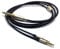 -Audio-Upgrade-Kabel kompatibel mit Denon AH-D600, AH-D7200, AH-D7100, AH-D9200, AH-D5200, Meze 99 Classics, Focal Elear Kopfhörer, Schwarz, 3 m