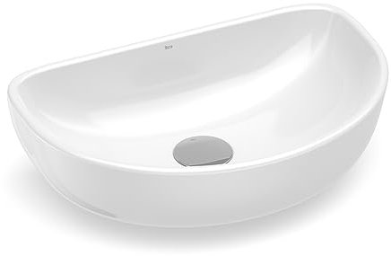 Roca A327C10000 Waschbecken aus Porzellan, Optisch, 450 x 300 x 130 cm, Weiß