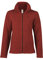 ENGEL Jacke Merino Wollfleece Damen, 46-48/46/48, Terracotta Melange 071E