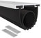 Garage Door Seals Bottom Rubber with Pre-drilled Aluminum Track Retainer Base Kit,Heavy-Duty U Shape +O Ring Combination Garage Door Weather Stripping Kit (16Ft, Black)