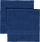 REDBEST Seiftuch 2er-Pack Chicago dunkelblau Größe 30x30 cm - saugstark, strapazierfähig, ideal für Reisen, Sport (weitere Farben)