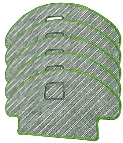 L/c 5 chiffons de rechange compatibles avec l'aspirateur robot iRobot Roomba Combo