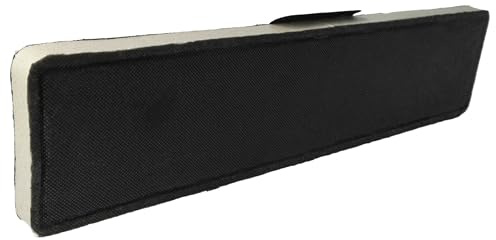 vhbw Filter Aktivkohlefilter kompatibel mit Miele DA1055-55 | DA1060, DA1100, DA1160, DA1200 Dunstabzugshaube - 43 x 10 x 2 cm, Aktivkohle