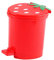 NUOBESTY Poubelle De Bureau Trucs Kawaii Poubelles De Cuisine Pot à Crayons Pour Bureau Litière Poubelle Décorative Bac à Poubelle Kawaii Seau à Ordures Fraise Enfant Pp Armoire De Toilette