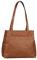 TOM TAILOR, RENEE, Damen, Shopper XL, L, Cognac