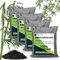 wyewye Bamboo Charcoal Air Purifying Bags, 4x200g, Odour Eliminator, Fridge Fresheners, Fridge Deodoriser, Medium Size for Flexible Use, 200g Pack of 4