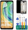 OLED pour Samsung Galaxy A52 5G Écran de remplacement pour Samsung A52 5G LCD A526 Digitizer pour SM-A526B Écran LCD SM-A526U Kit de réparation avec cadre (prend en charge les empreintes digitales ?