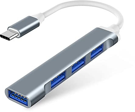USB C Hub Multiport Adapter,USB 2.0 3.0 Hub 4 in 1 Type C 3.1 Splitter Adapter OTG Compatible with Windows10/8/7/vista/XP/MacBook/Pro/Air/MateBook/Notebook/Sumsang GalaxyBook/Phones