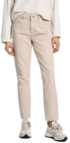 Pepe Jeans Damen Tapered Hw PL204591 Jeans, Beige (Beige), 28W / 30L