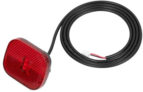 FGRNIOD Rear Taillight Stoplight Lamp Compatible With Ninebot F30D F40D Electric Scooter Fenders Number License Plate Mudguard Lights Parts