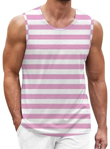 Generisch Herren Top T-Shirt Herren Ärmellos Muskelshirt Fitness Sport Tank Top Unterhemd Gym T Shirts Tasche Weste Trägershirts für Männer Axel Shirt Herren Top Herren Sexy