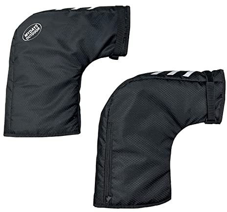 Fahrrad-Lenkerhandschuhe – Reflektierende Winter-Fahrrad-Lenker-Muffs – kaltes Wetter, wasserdicht, Mountainbike-Lenkerhandschuhe, Thermo-wasserdicht