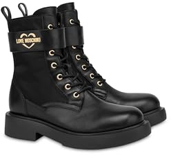Love Moschino Damen Stiefeletten City 40 Schwarz D26MO01 JA24024G1NIN100A, Schwarz, 39 EU