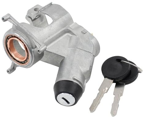 Zündschloss Lenkradschloss Zündung Lenkschloss Gehäuse Zündschlossgehäuse mit Schlüssel für Passat B2 B1 Golf 2 Golf 1 Polo 86C Transporter T3 T2 T1 Je-tta Caddy Corrado Derby Santana Sciro-cco 53B