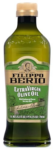 Filippo Berio Extra Virgin Olive Oil - Glass Bottle 750ml