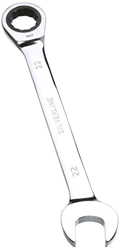 Silverline Tools 719792 - Llave combinada con carraca (22 mm)